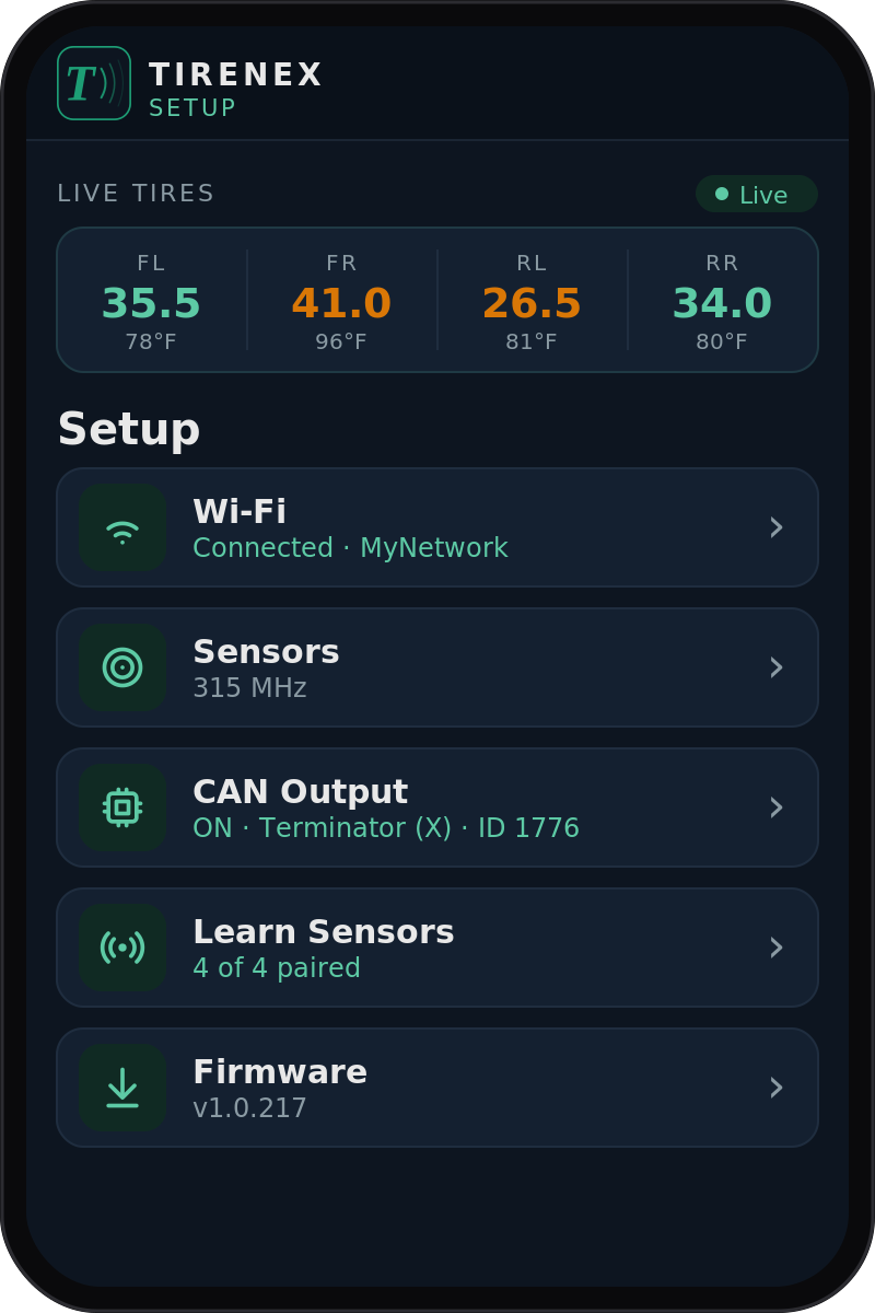 Wi-Fi setup portal